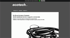 Desktop Screenshot of ecotechsrl.net